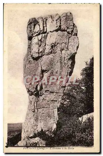 Cartes postales Poligny Jura L'Homme a la Hotte