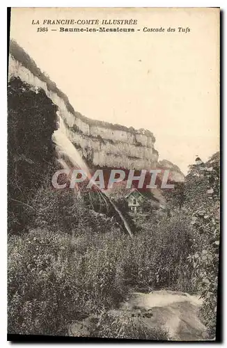 Cartes postales La Franche Comte Illustree Baume les Messieurs Cascade de Tufs