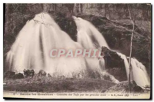 Ansichtskarte AK Baume les Messieurs Cascade des Tufs Par les Grandes eaux