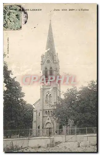 Cartes postales Jura Altit 246 L'Eglise Lesney