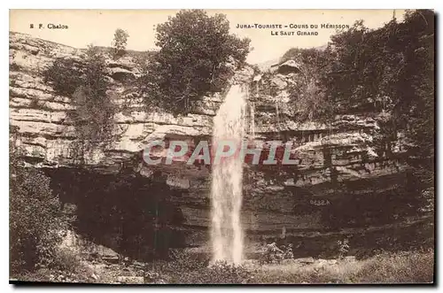 Ansichtskarte AK Jura Touriste Cours du Herisson Le Saut Girard