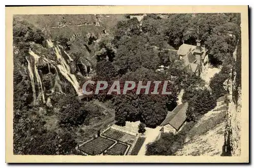 Cartes postales Jura Touriste Roche de Baume Hotel des Grottes et Cascade des Tufs