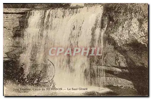 Ansichtskarte AK Jura Touriste Cours du Herisson Le Saut Girard