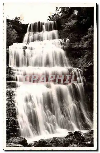 Cartes postales Cascade du Herisson Cascade en Eventail