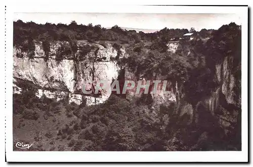 Ansichtskarte AK Grottes de Baume les Messieurs Jura Les Echelles