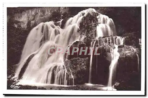 Cartes postales Grottes de Baume les Messieurs Jura Cascade des Tufs