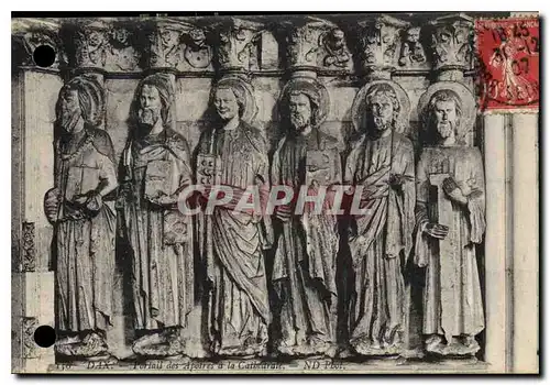 Cartes postales Dax Portail des Apotres a la Cathedrale
