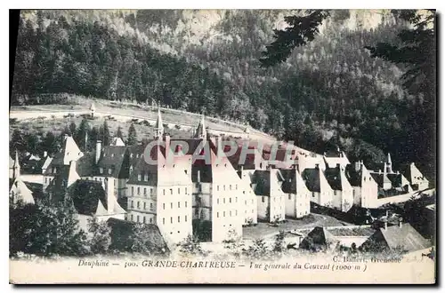 Ansichtskarte AK Dauphine Grande Chartreuse vue generale du couvent