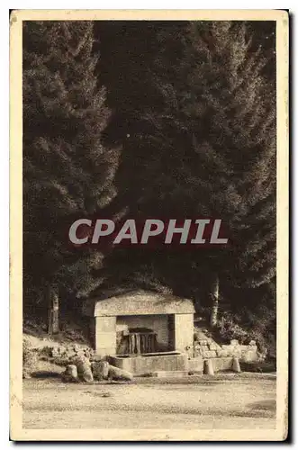 Cartes postales Morez Col de la Faucille Fontaine Napoleon