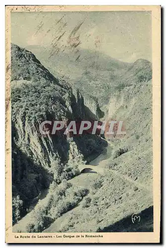 Ansichtskarte AK La Route du Lautaret les Gorges de la Romanche