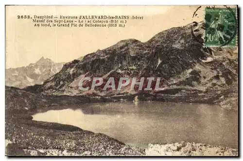 Ansichtskarte AK Dauphine Environs d'Allevard les Bains