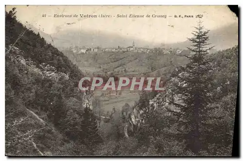 Cartes postales Environs de Voiron Isere Saint Etienne de Crossey