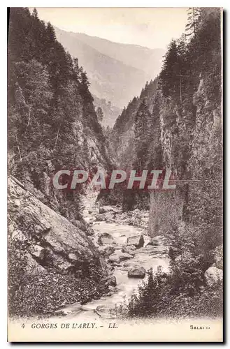 Cartes postales Gorges de l'Arly