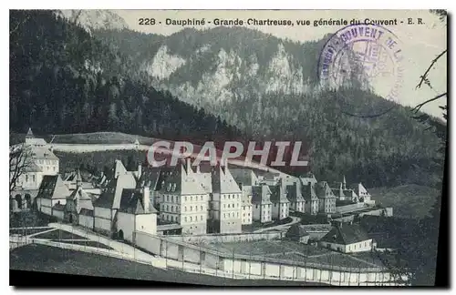 Ansichtskarte AK Dauphine Grande Chartreuse vue generale du Couvent