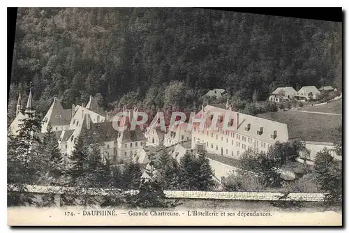 Cartes postales Dauphine Grande Chartreuse l'Hotellerie et ses dependancies