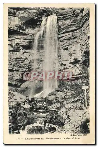 Ansichtskarte AK Excursion au Herisson Le Grand Saut