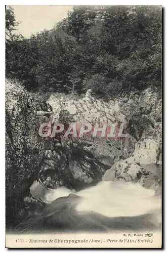 Ansichtskarte AK Environs de Champagnole Jura Perie l'Ain Entree