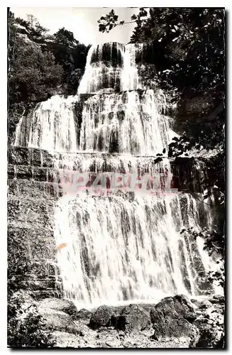 Cartes postales La Franche Comte Pittoresques Cours l'Herisson Cascade en Eventail