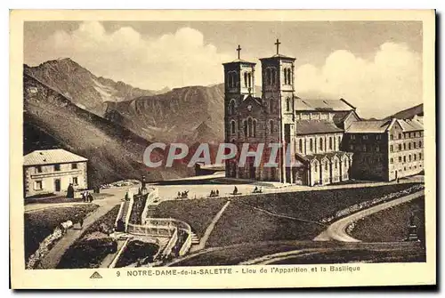 Cartes postales Notre Dame de la Salette Lieu de l'Apparition et la Basilique