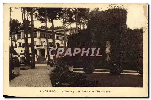 Cartes postales Hossegor le Sporting le Fronton de l'Establissement