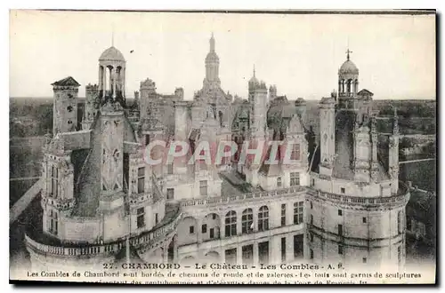 Cartes postales Chambord Le Chateau Les Combes