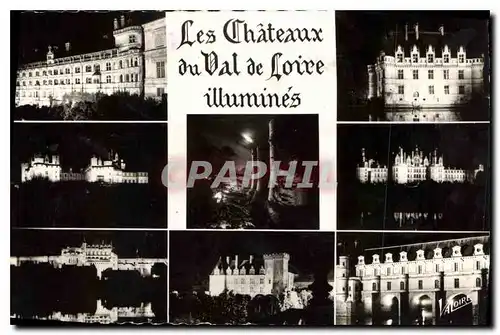 Ansichtskarte AK Les Chateaux du val de Loire illumines Les Merveilles du val de Loire