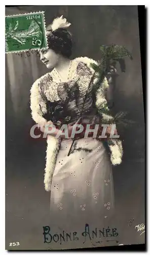 Cartes postales Bonne Annee Femme