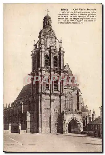 Cartes postales Blois Cathedrale St Louis