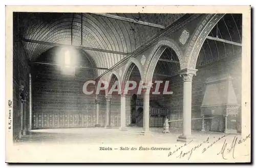 Cartes postales Blois Salle des Estats Generaux