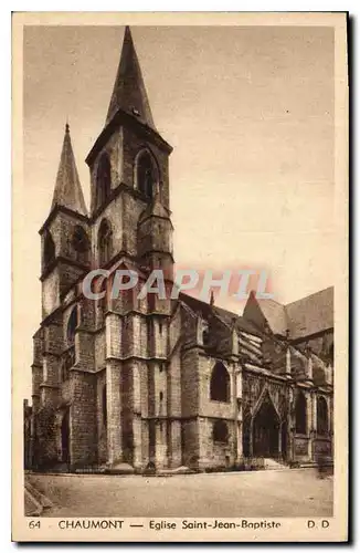 Ansichtskarte AK Chaumont Eglise Saint Jean Baptiste