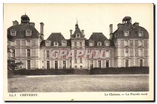 Ansichtskarte AK Cheverny le Chateau La Facade nord