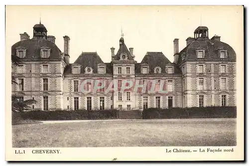 Cartes postales Cheverny le Chateau La Facade nord