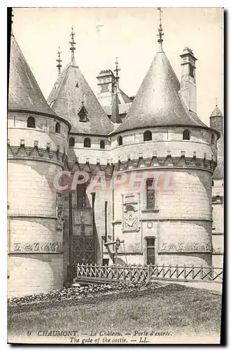 Cartes postales Chaumont Le Chateau Porte d'entree