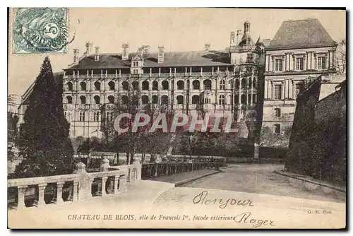 Ansichtskarte AK Chateau de Blois aile de Francois Facade exterieure