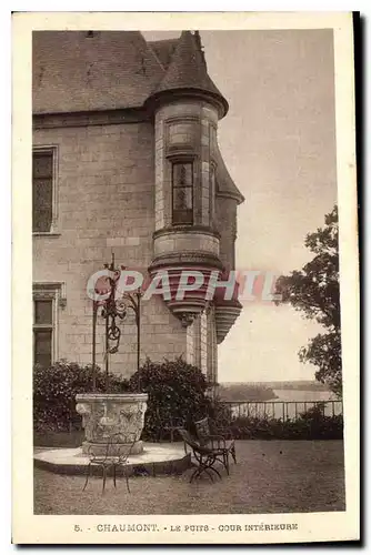 Cartes postales Chaumont Le Puits Cour Interieure