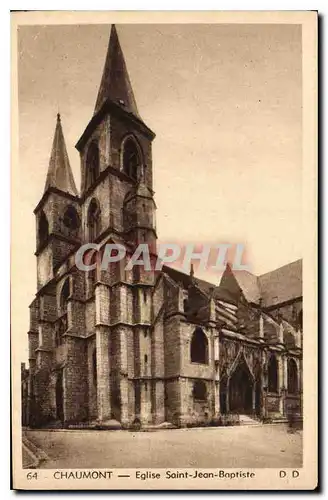 Ansichtskarte AK Chaumont Eglise Saint Jean Baptiste