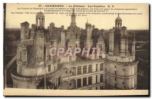 Cartes postales Chambord Le Chateau Les Combies