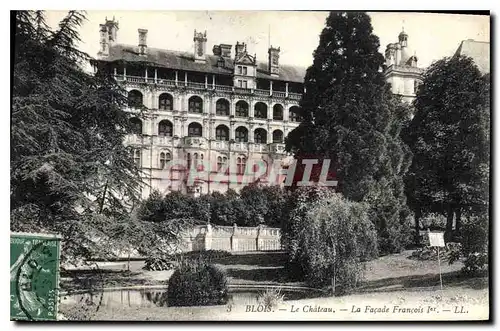 Ansichtskarte AK Blois Le Chateau La Facade Francois