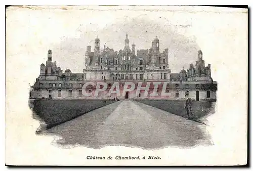 Cartes postales Chateau de Chambord a Blois