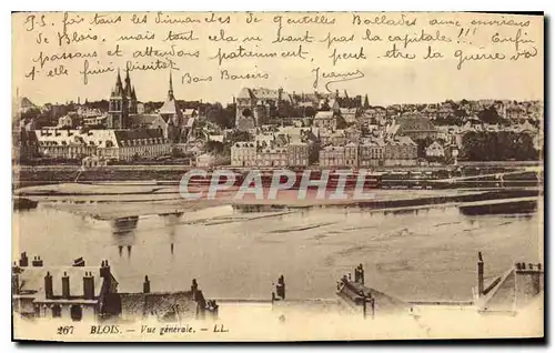 Cartes postales Blois vue generale