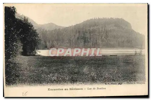 Cartes postales Excursion au Herisson Lae de Bonlieu