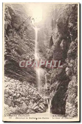 Cartes postales Environs de Salins les Bains Le Gour de Conches