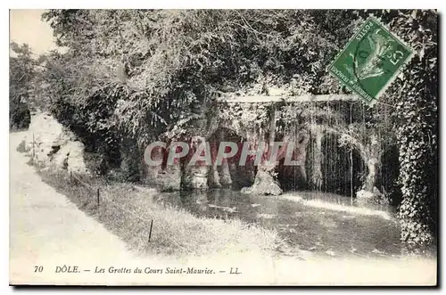 Cartes postales Dole Les Grottes du Cours Saint Maurice