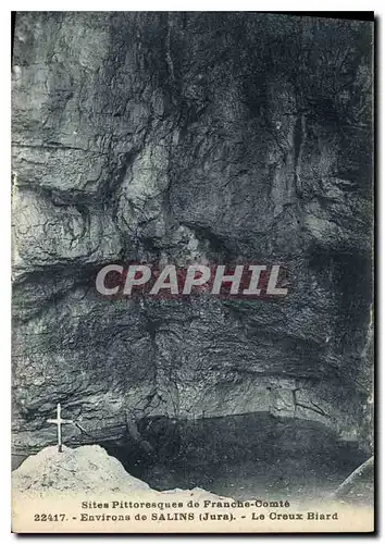 Cartes postales Sites Pittoresque de France Comte Environs de Salins Jura Le Creux Biard