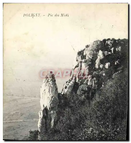 Cartes postales Poligny Pie du Midi