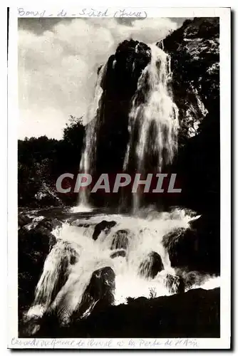 Ansichtskarte AK Bourg de Sirod Jura Cascade en queue de Cheval a la perte de l'Ain