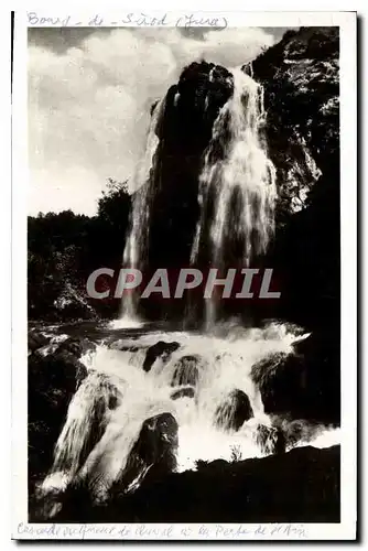 Cartes postales Bourg de Sirod Jura Cascade en queue de Cheval a la perte de l'Ain