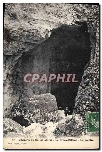 Ansichtskarte AK Environs de Salins Jura le Creux Bilard le Gouffre