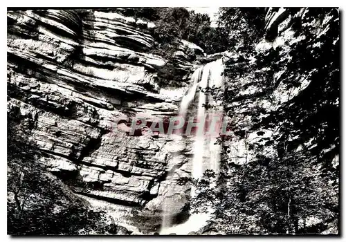 Ansichtskarte AK Jura Pittoresque Le Herisson Cascade de la Queue de Cheval