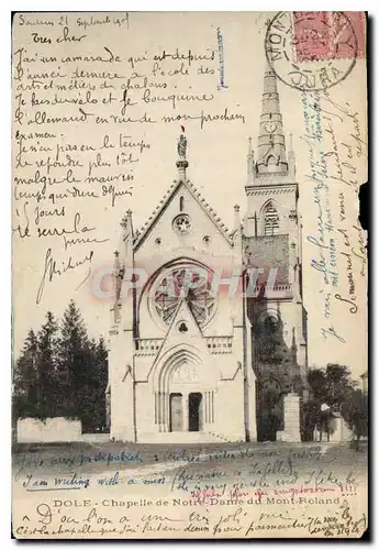 Cartes postales Dole Chapelle de Notre Dame du Mont Roland